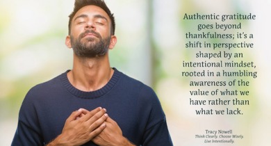Authentic Gratitude is Rooted in a Humble Heart