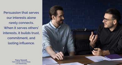Persuasion - Aligning Intent With What Others Truly Need