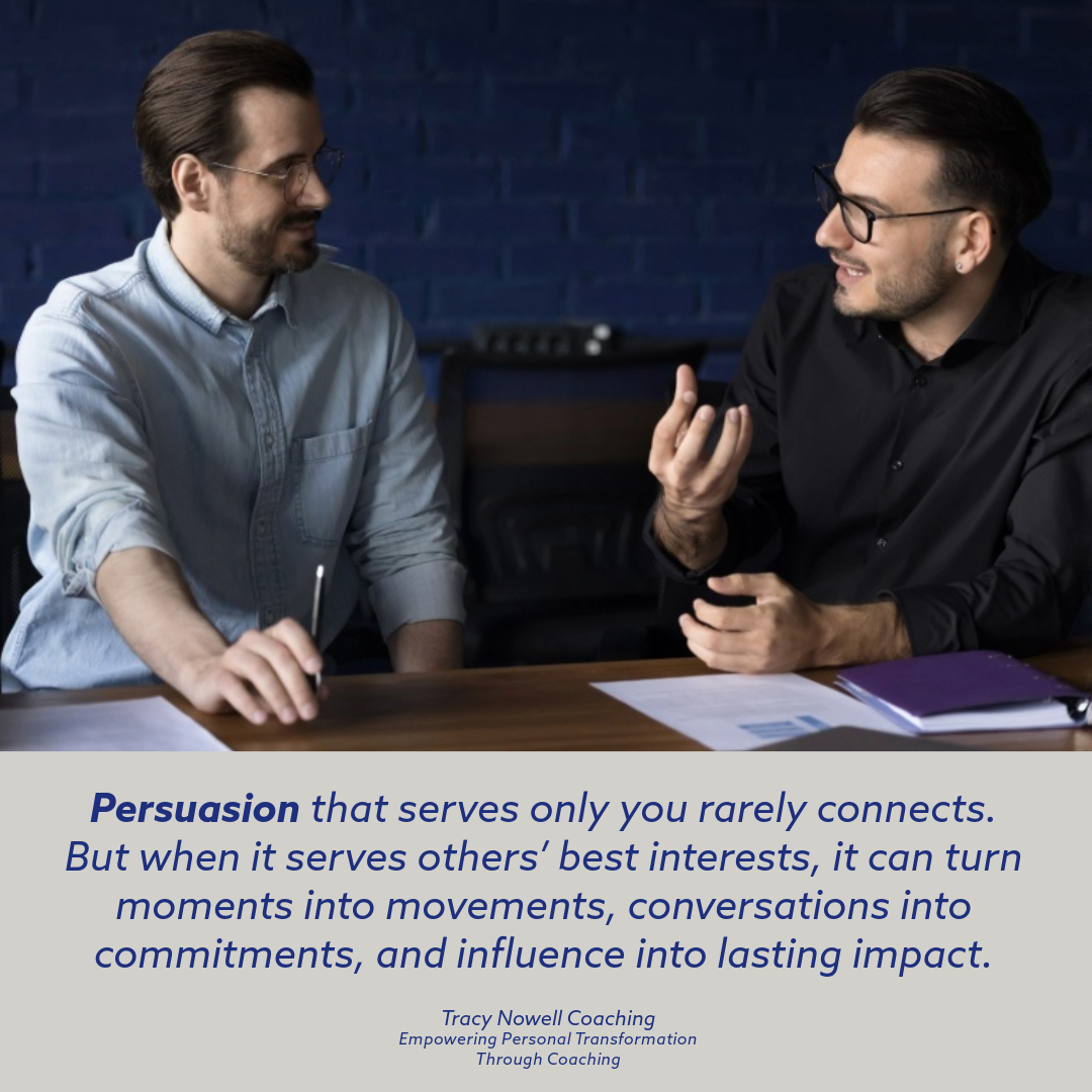 Persuasion - Aligning Intent With What Others Truly Need